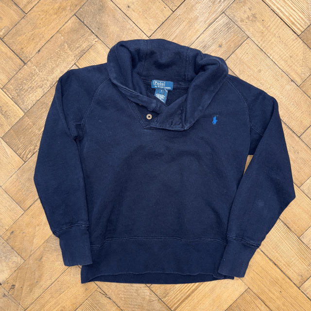 Ralph Lauren Kids 1/4 Button Jumper - 7Y