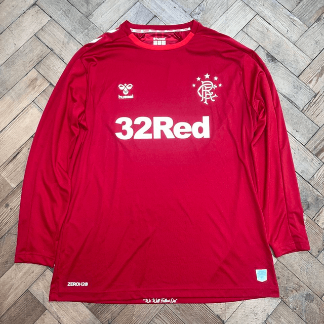Rangers 2019-20 Home Lone Sleeve Jersey - XXL