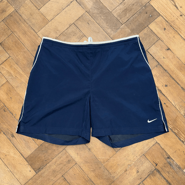 Nike Navy Shorts with white Lining - L