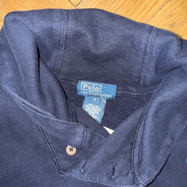 Ralph Lauren Kids 1/4 Button Jumper - 7Y