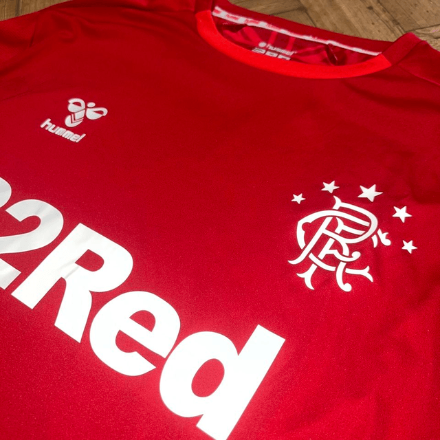 Rangers 2019-20 Home Lone Sleeve Jersey - XXL