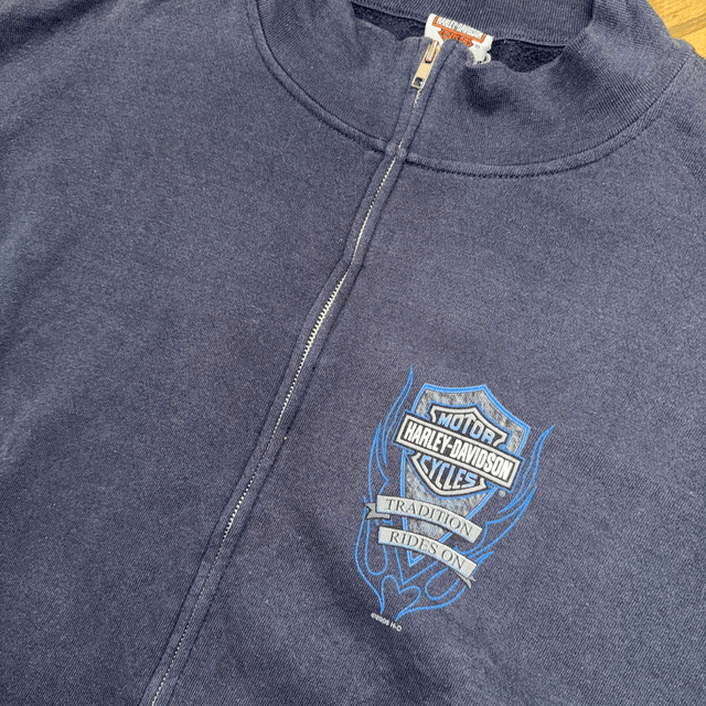 Harley Davidson Vintage Zip Up - XL