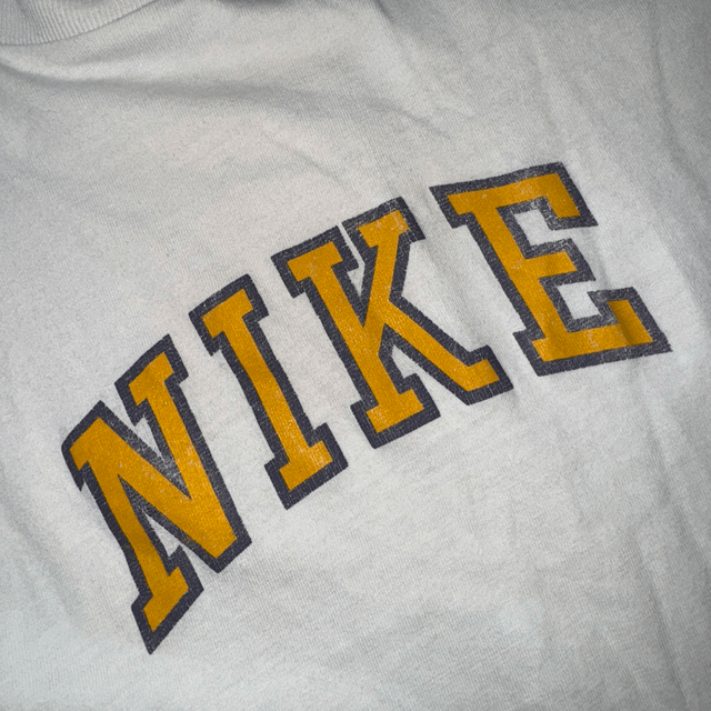 Vintage Nike Spell Out Tee - M