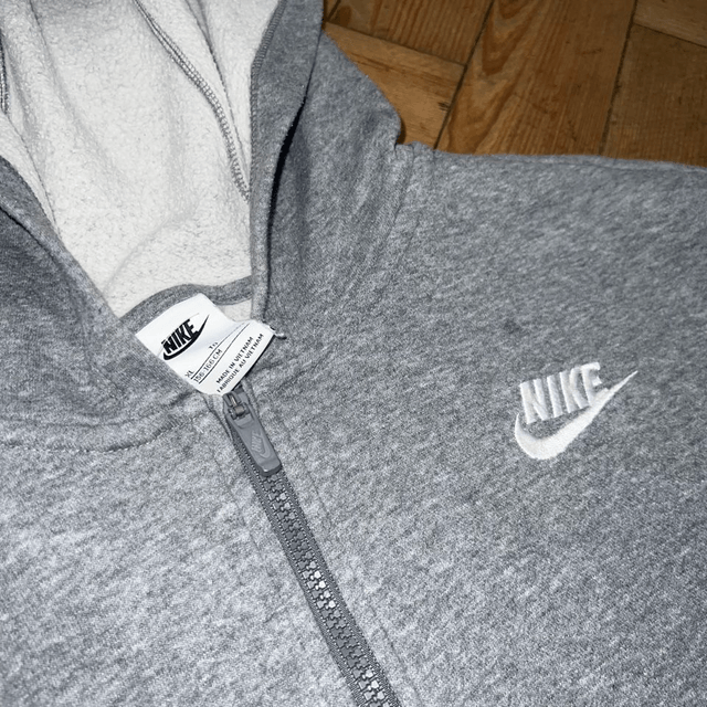 Kids Nike Zip-Up Hoodie Grey - XL