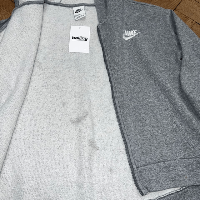 Kids Nike Zip-Up Hoodie Grey - XL