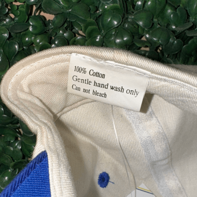 Clints Cap Blue and Cream - Adjustable/OS