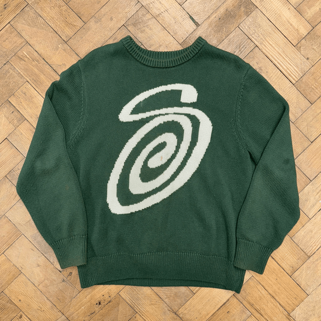 Stussy Graphic Knit Jumper - M
