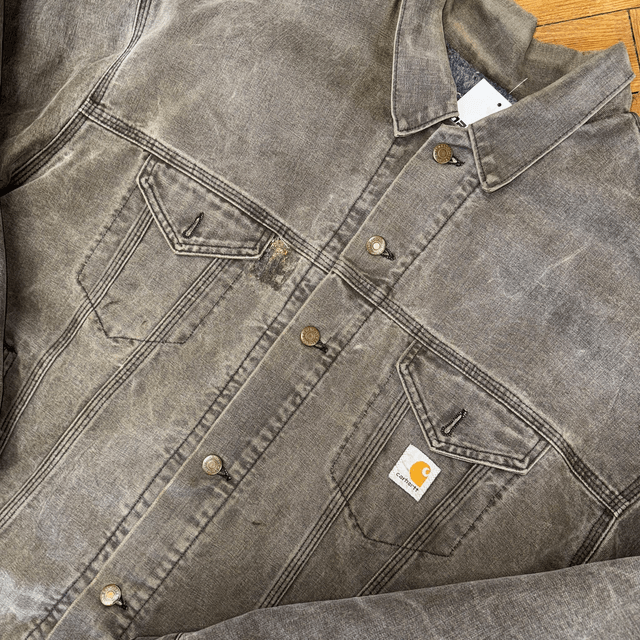Carhartt Grey Workwear Jacket - XL