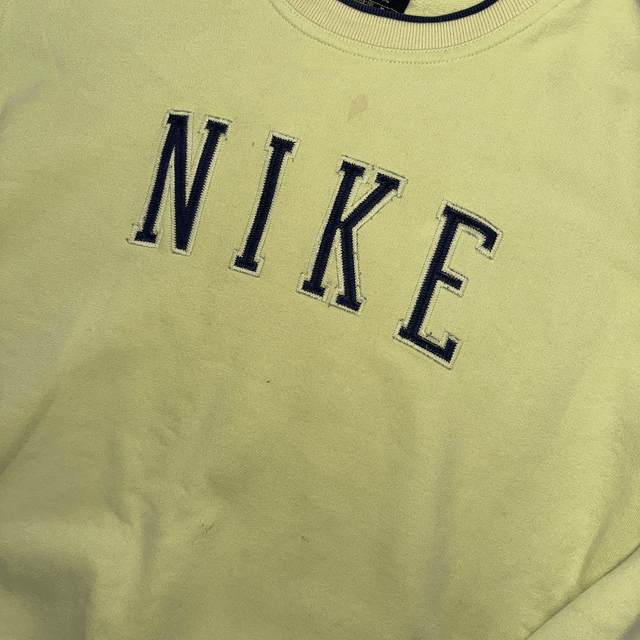 Vintage Nike Spellout Jumper - M