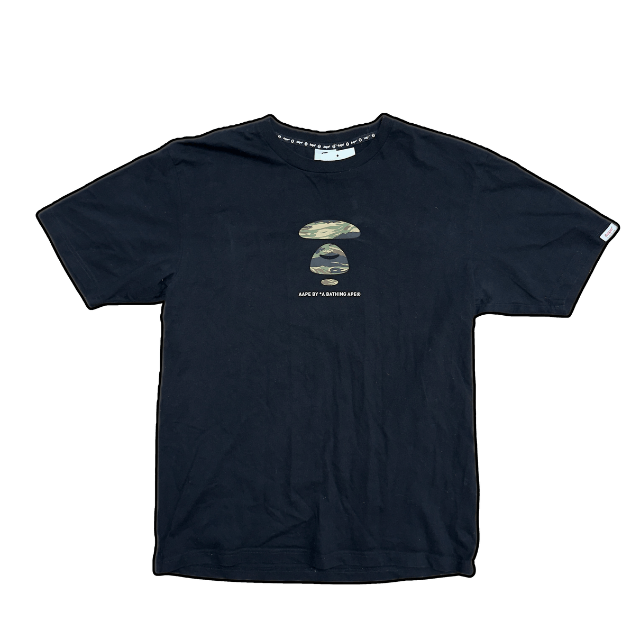 Bape Camo Spellout Tee - XL