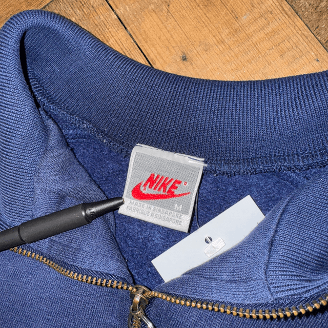 Vintage 1980's Nike 1/4 Zip - M