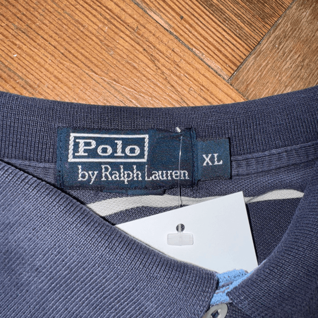 Ralph Lauren Striped Polo Shirt - XL