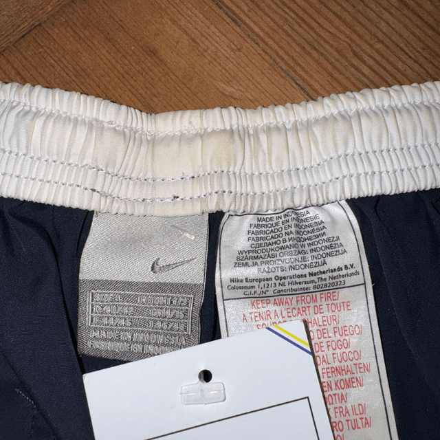 Nike Navy Shorts with white Lining - L