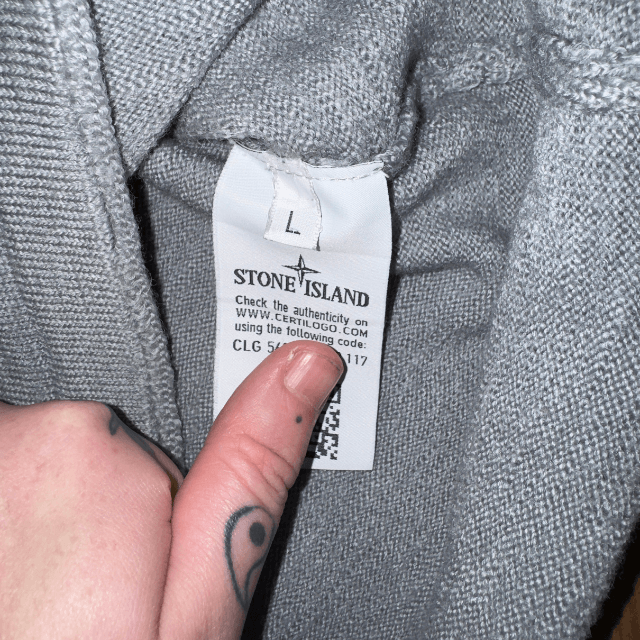 Stone Island Vintage Knit Jumper - L