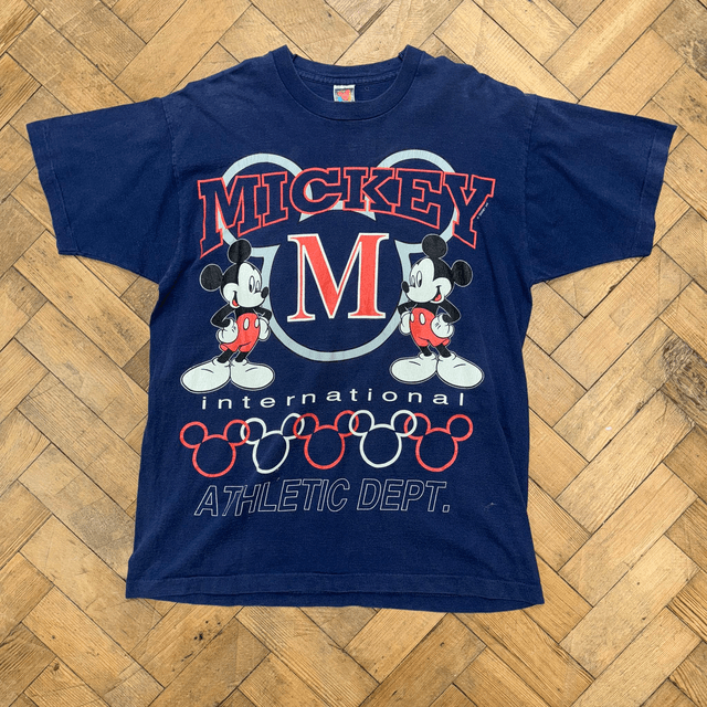 Vintage Mickey Mouse Tee - M