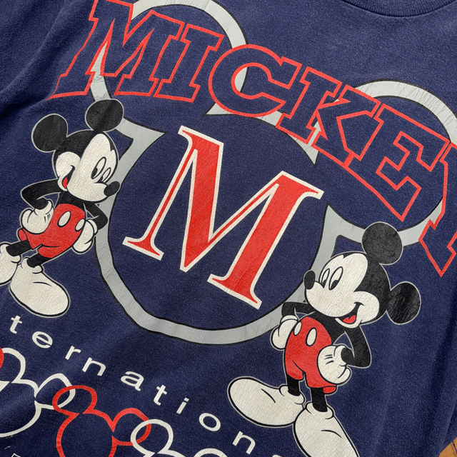 Vintage Mickey Mouse Tee - M
