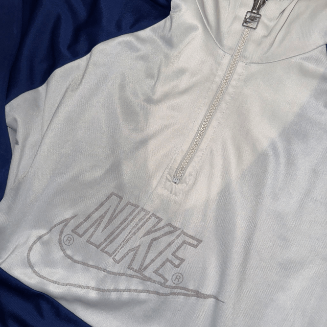Vintage Nike 1/4 Zip Hoodie - S