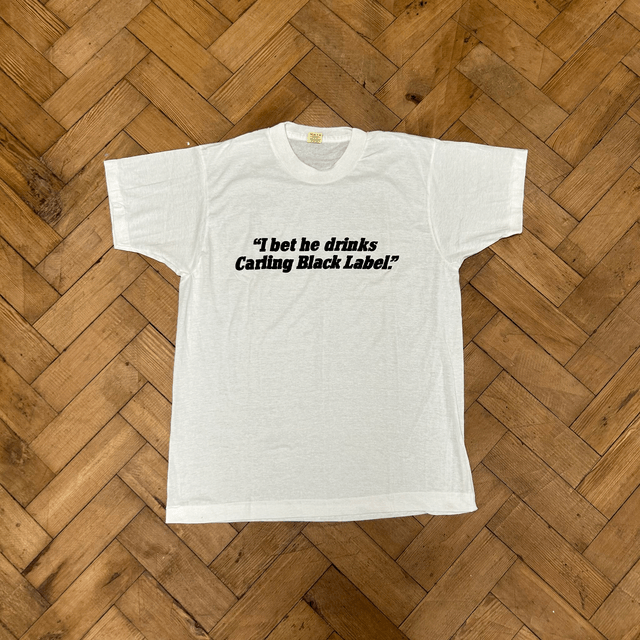 Carling Tee (1985) DEADSTOCK - L