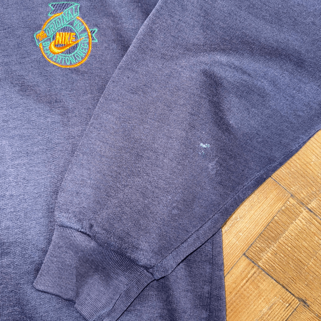 Vintage Nike Polo Jumper - L