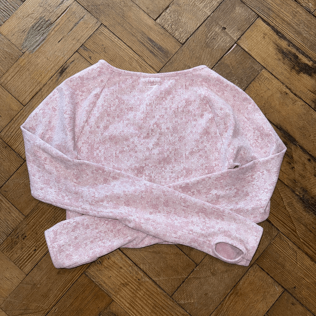 Gym Shark Long Sleeved Cropped Top - XS