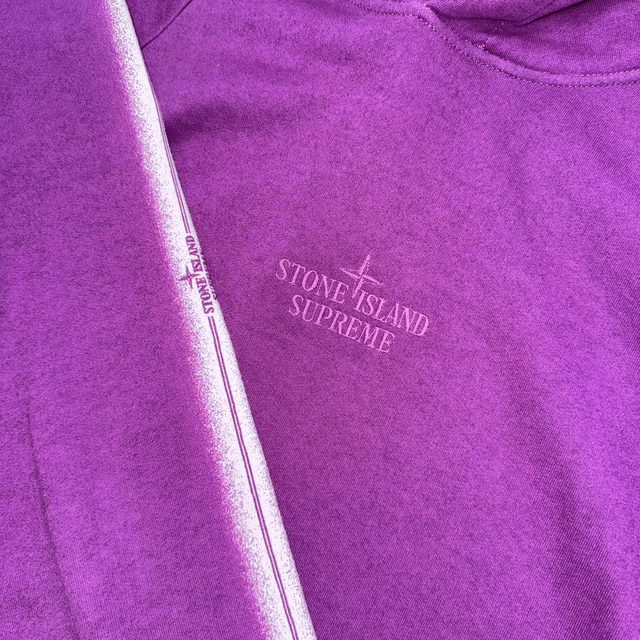 Supreme Stone Island SS22 Hoodie - L