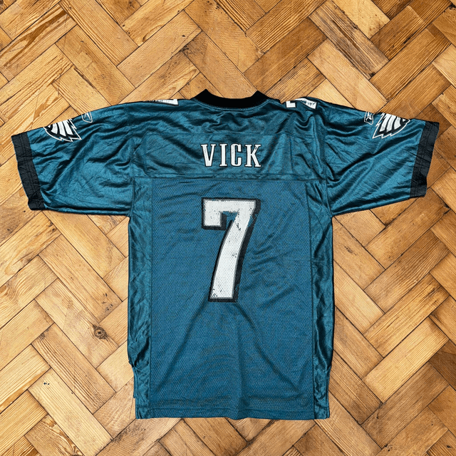 Vintage Reebok Philadelphia Eagles Vick Jersey - S