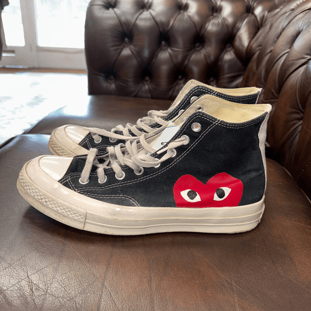 Commes des Garçons X Converse High Tops - UK 9