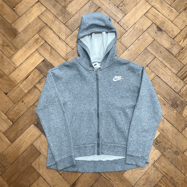 Kids Nike Zip-Up Hoodie Grey - XL