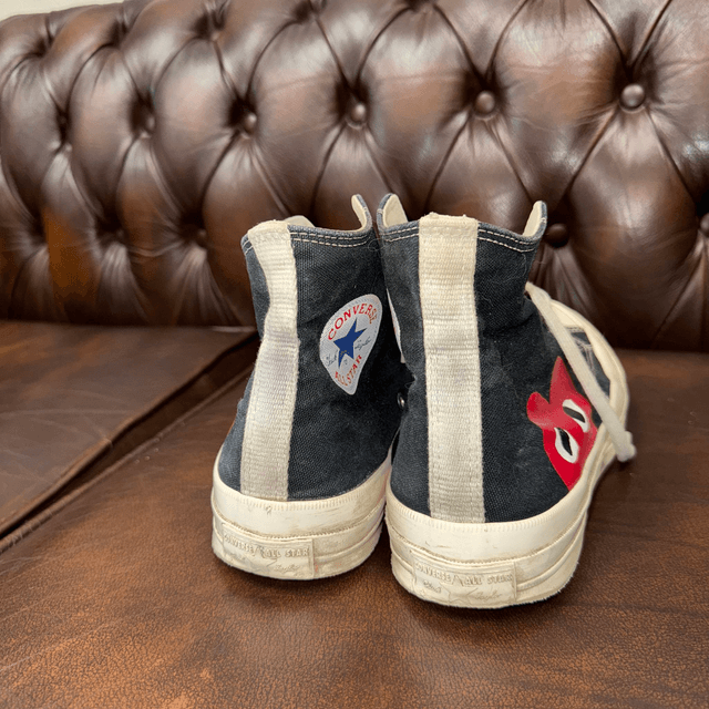 Commes des Garçons X Converse High Tops - UK 9