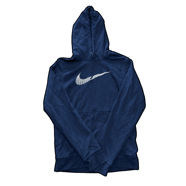 Nike Club Hoodie Navy - S