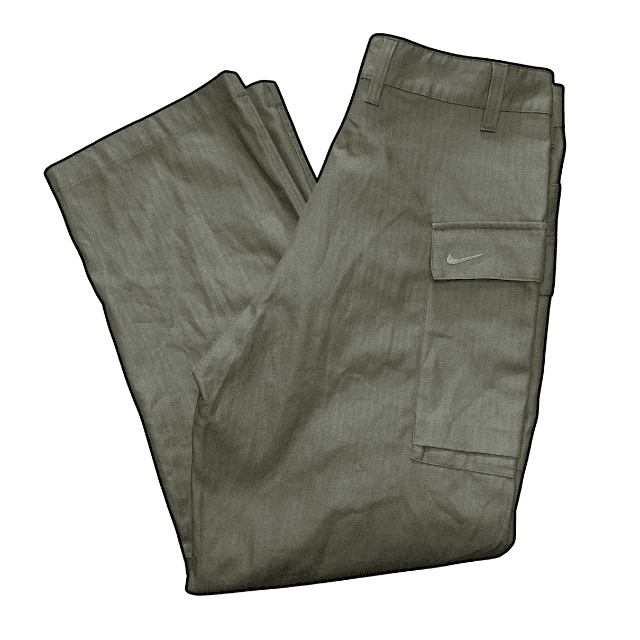 Nike Straight Leg Cargo Trousers Khaki - W32/L32