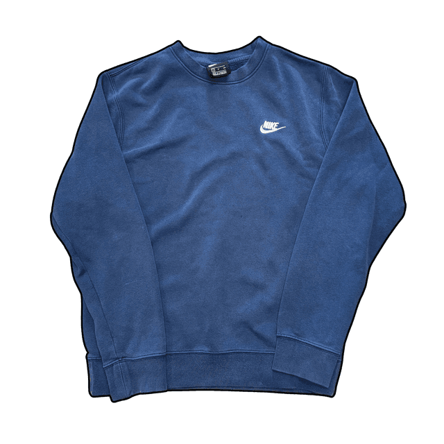 Nike Club Sweatshirt Navy - S