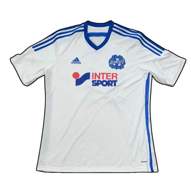 Olympique Marsielle 2014-15 Adidas Home Jersey - XL