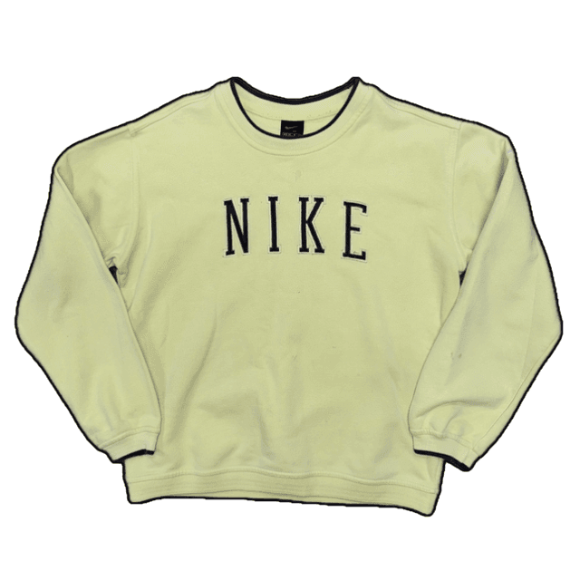 Vintage Nike Spellout Jumper - M