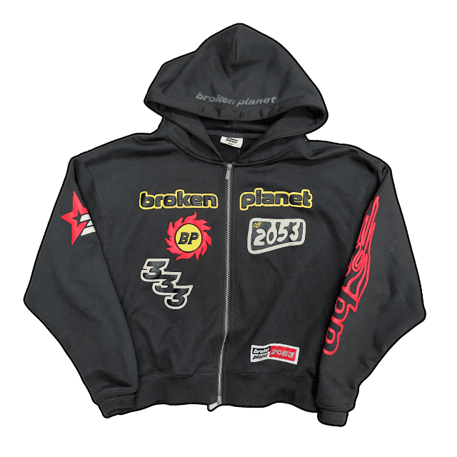 Broken Planet Performance Zip Up Hoodie - S