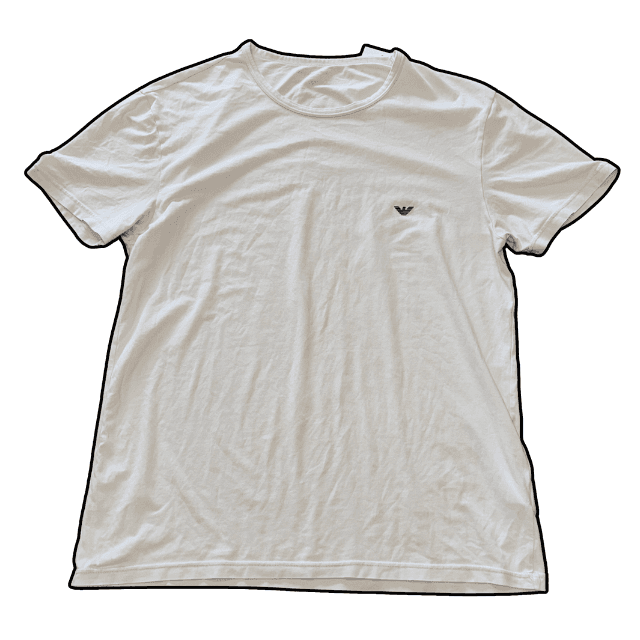 Armani Logo Tee - L