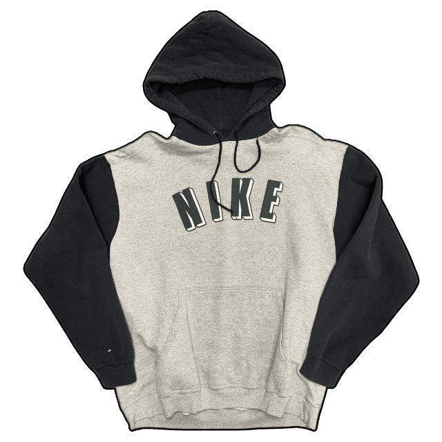 Nike Two Tone Spellout Hoodie - XL