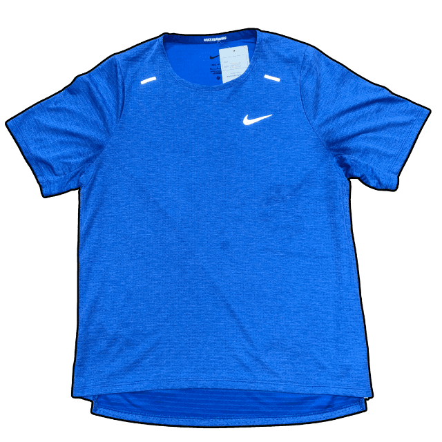 Nike Running Activewear Shirt Blue - M