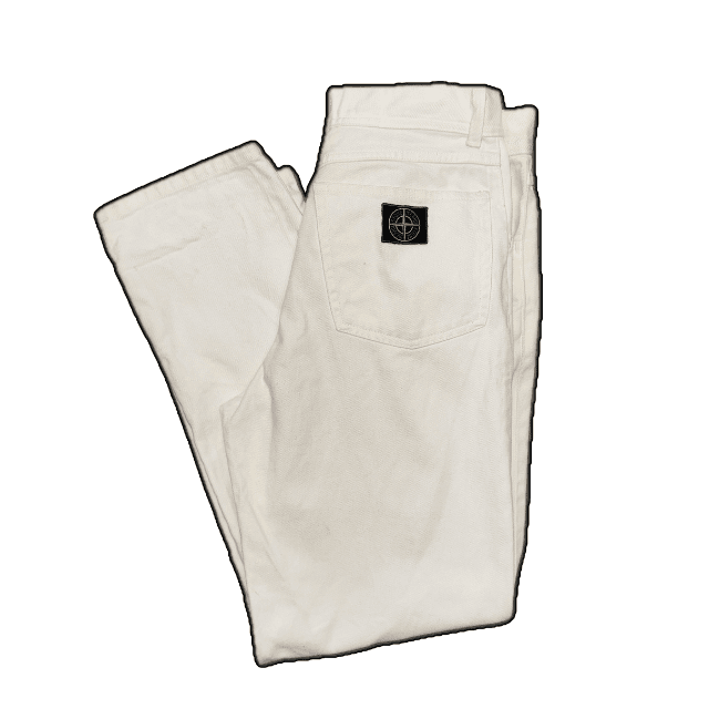Stone Island Vintage Green Badge Jeans - W30/L29